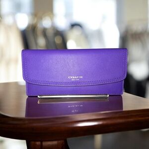 COACH Ultraviolet Slim Wallet